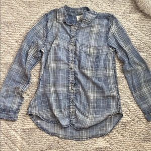 Plaid button up shirt